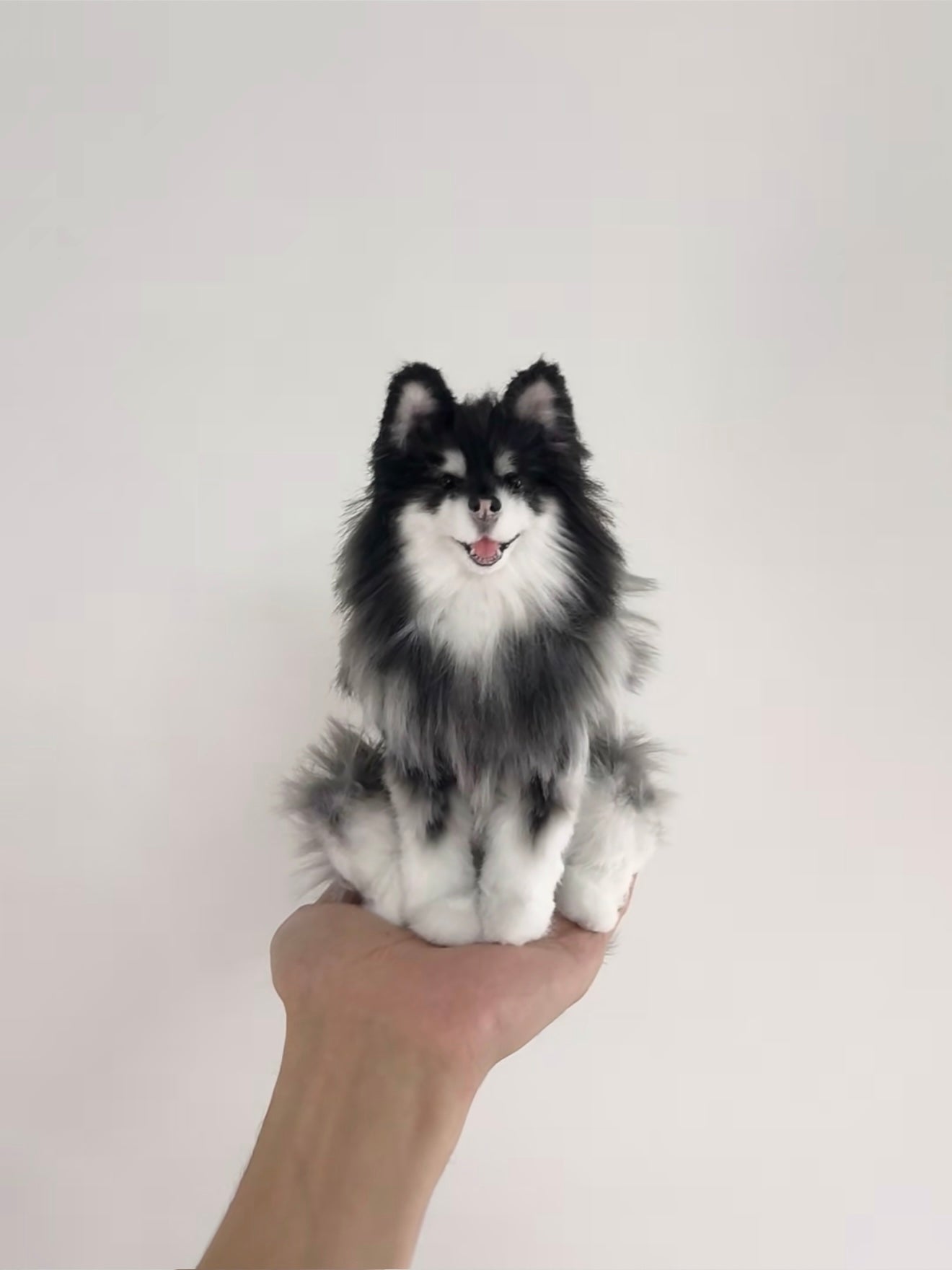 Custom Handmade Pipe Cleaner Pet Miniature - Realistic Dog Replica (Perfect Size: At 12cm (approx. 4.7 inches),)