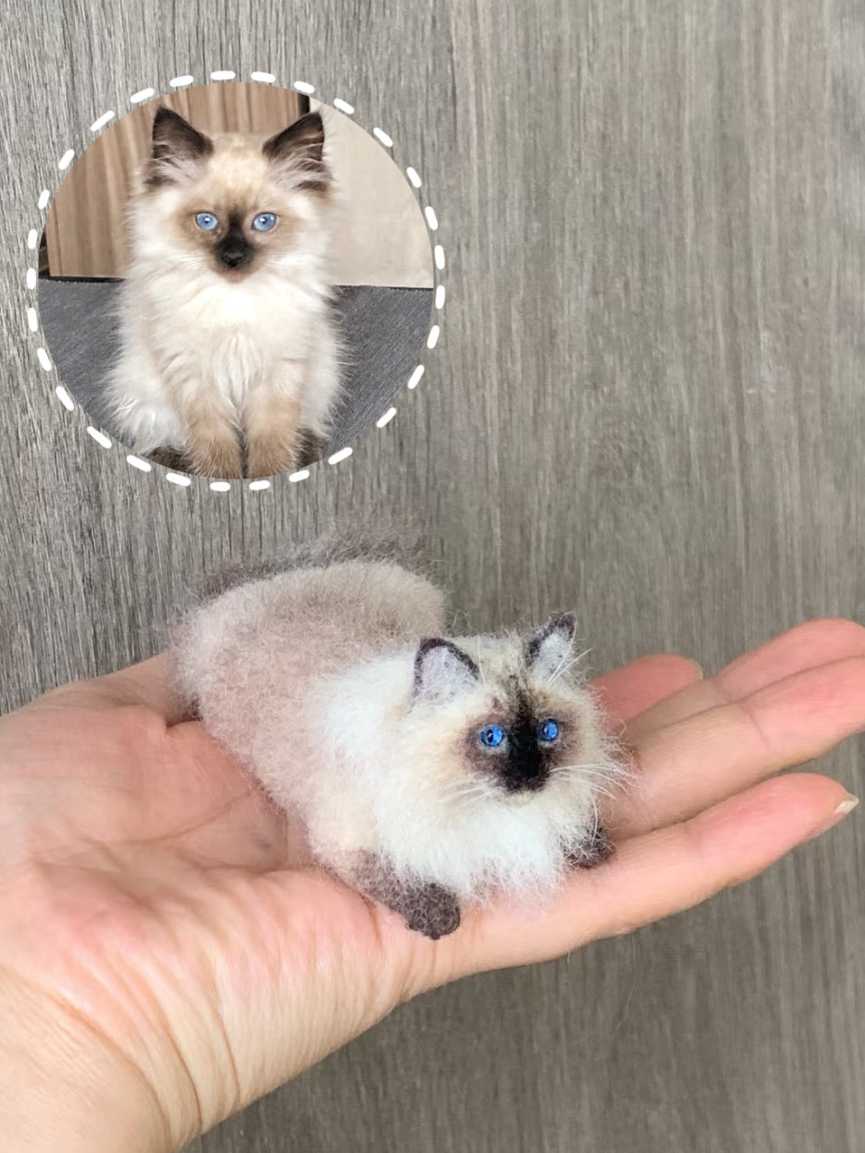 Full Body Wool Felt Pet Mini Version